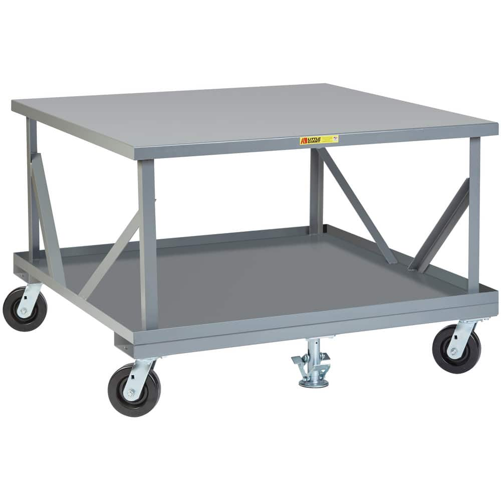 Dollies, Dolly Type: Pallet , Load Capacity (Lb. - 3 Decimals): 3600.000 , Material: Steel , Platform Style: Solid , Platform Surface: Smooth  MPN:2PDFS42486PH2FL