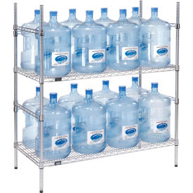 Nexel 5 Gallon Water Bottle Storage Rack 16 Bottle Capacity 087797