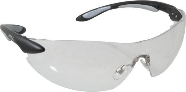 Safety Glass: Anti-Fog & Scratch-Resistant, Polycarbonate, Clear Lenses, Frameless, UV Protection MPN:S4400X