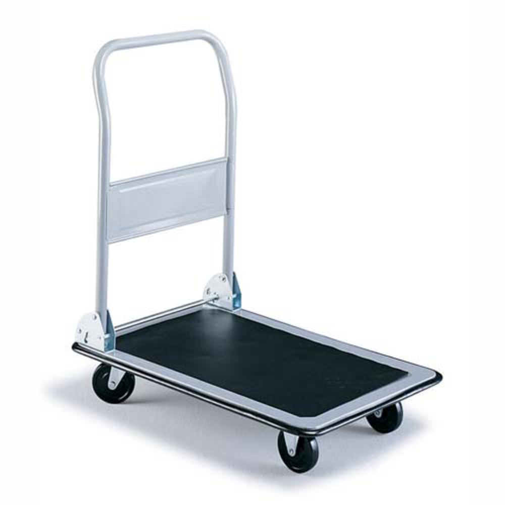 Safco Tuff Truck Small Platform Truck - Trolley - metal - gray MPN:4072