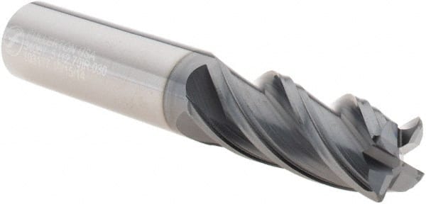 Corner Radius End Mill: 1/2