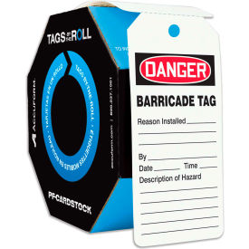 Accuform TAR158 Danger Barricade PF-Cardstock 250/Roll TAR158