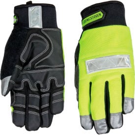 High Visibility Performance Gloves - Safety Lime - Winter - Large 08-3710-10-L