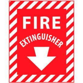 NMC™ Fire Safety Vinyl Sign Fire Extinguisher 4