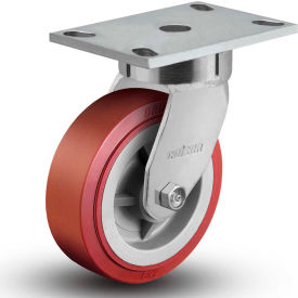 Colson® 6 Series Swivel Plate Caster 6.08289.929 - Polyurethane on Polyolefin 8