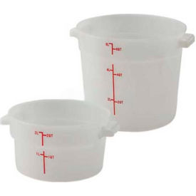 WinCo® Round Storage Container 6-3/8