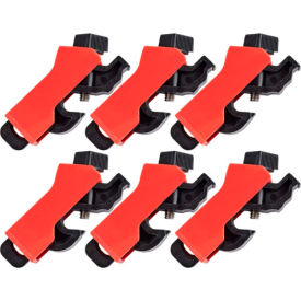 Brady® Universal Mini Circuit Breaker Lockout 149515 6/Pack 149515