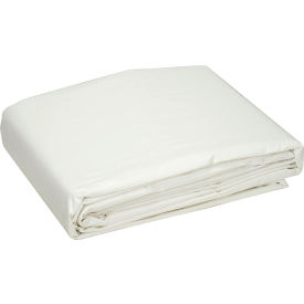 GoVets™ 6' x 10' Medium Duty 6 oz. Tarp White 558298