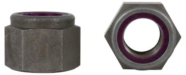 1-3/4 - 5 UNC Grade 2 Heavy Hex Lock Nut with Nylon Insert MPN:49NU285