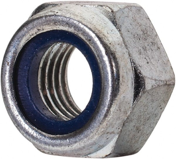 M8x1.00 Metric Coarse Class 8 Hex Lock Nut with Nylon Insert MPN:812540PS