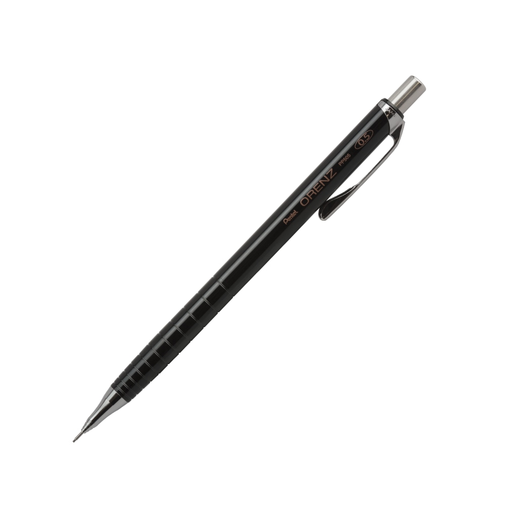 Pentel Orenz Mechanical Pencil, B Lead, 0.5 mm, Black Barrel (Min Order Qty 15) MPN:PP505A