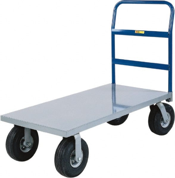 Platform Truck: 1,200 lb Capacity, Steel Deck, 24