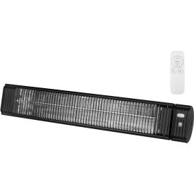 Aura CF30240B Carbon Series Infrared Heater - 3.0KW 240V With Remote Control - Black CF30240B