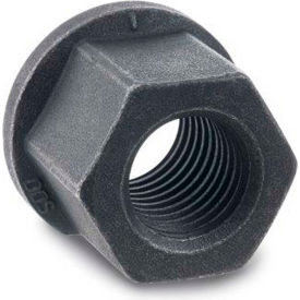 J.W. Winco DIN 6331 Hexagon Nuts Steel with Flange Blackened M8 1/2