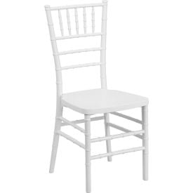 Flash Furniture Chiavari Chairs - Resin - White WHITE-GGLE-