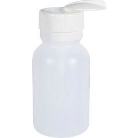 Menda 35603 Round White HDPE Liquid Dispenser with Lasting-Touch Pump 8 oz. 35603