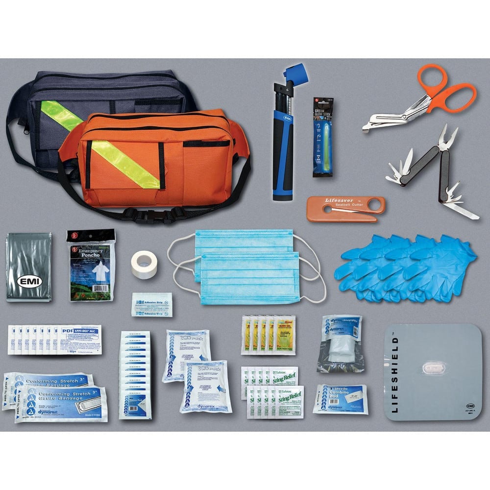 Emergency Prep Kits, Kit Type: Auto Rescue , Container Material: Nylon , Overall Length: 10.00 , Overall Height: 6  MPN:7010