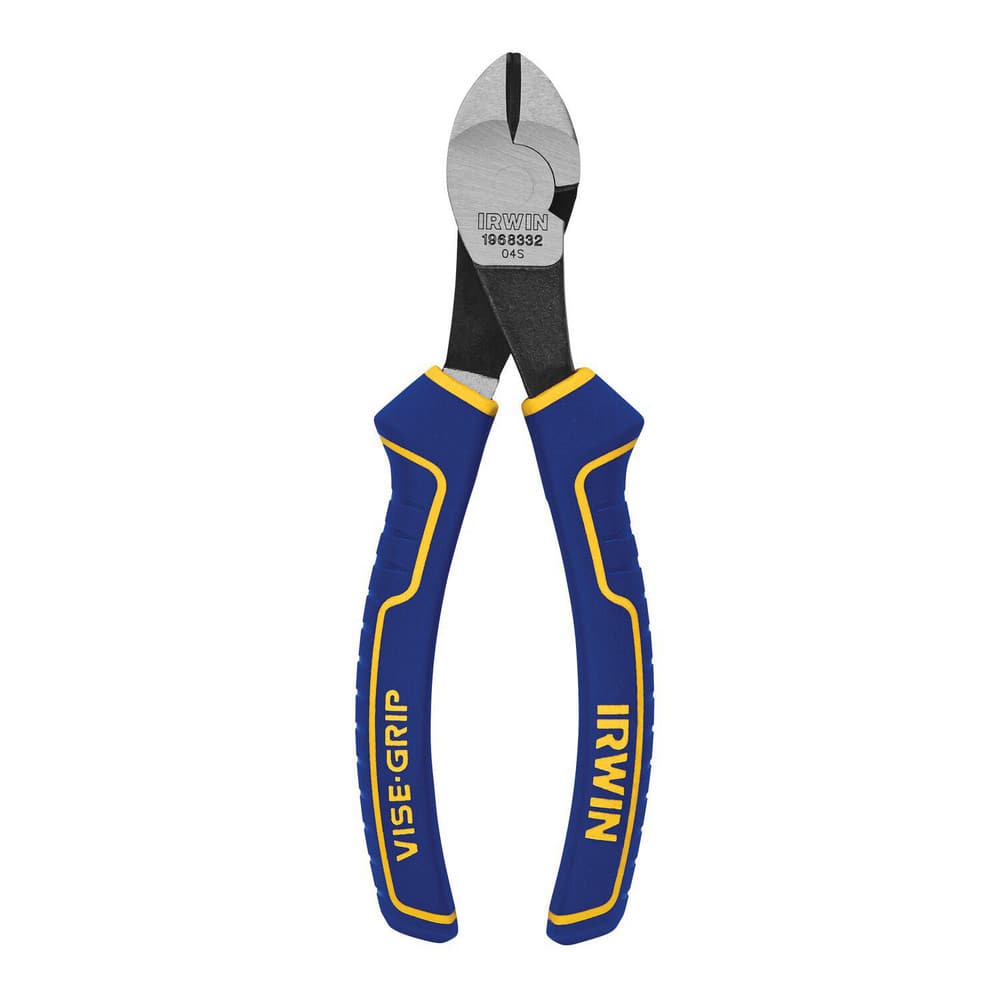 Cutting Pliers, Insulated: No , Jaw Length (Decimal Inch): 1.0000 , Overall Length (Inch): 6 , Jaw Width (Decimal Inch): 0.59 , Head Style: Diagonal  MPN:1968332