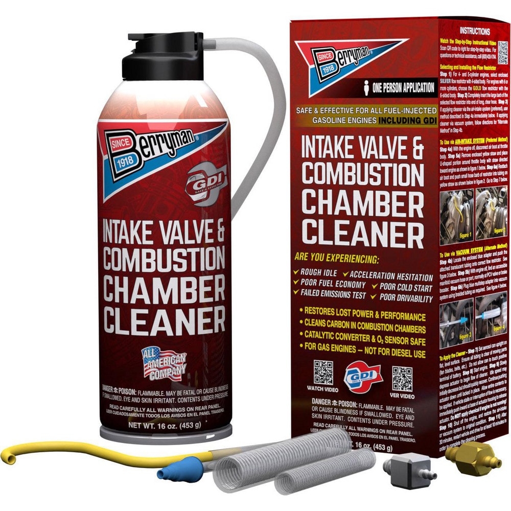 Automotive Cleaners & Degreaser, Product Type: Intake Valve & Combustion Chamber Cleaner-Professional , Container Type: Aerosol Can , Container Size: 16 fl oz  MPN:2611-PRO