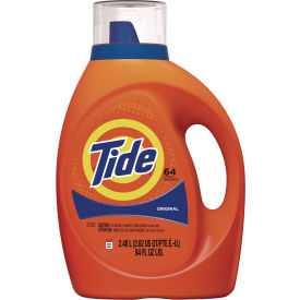 Tide® Liquid Laundry Detergent Original Scent 64 Loads 92 oz. Bottle 4/Case 12108