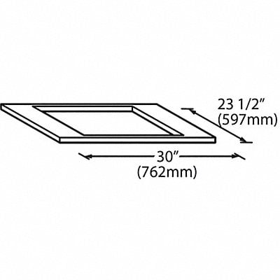 Ice Bin Replacement Cover 30 W MPN:KBT19