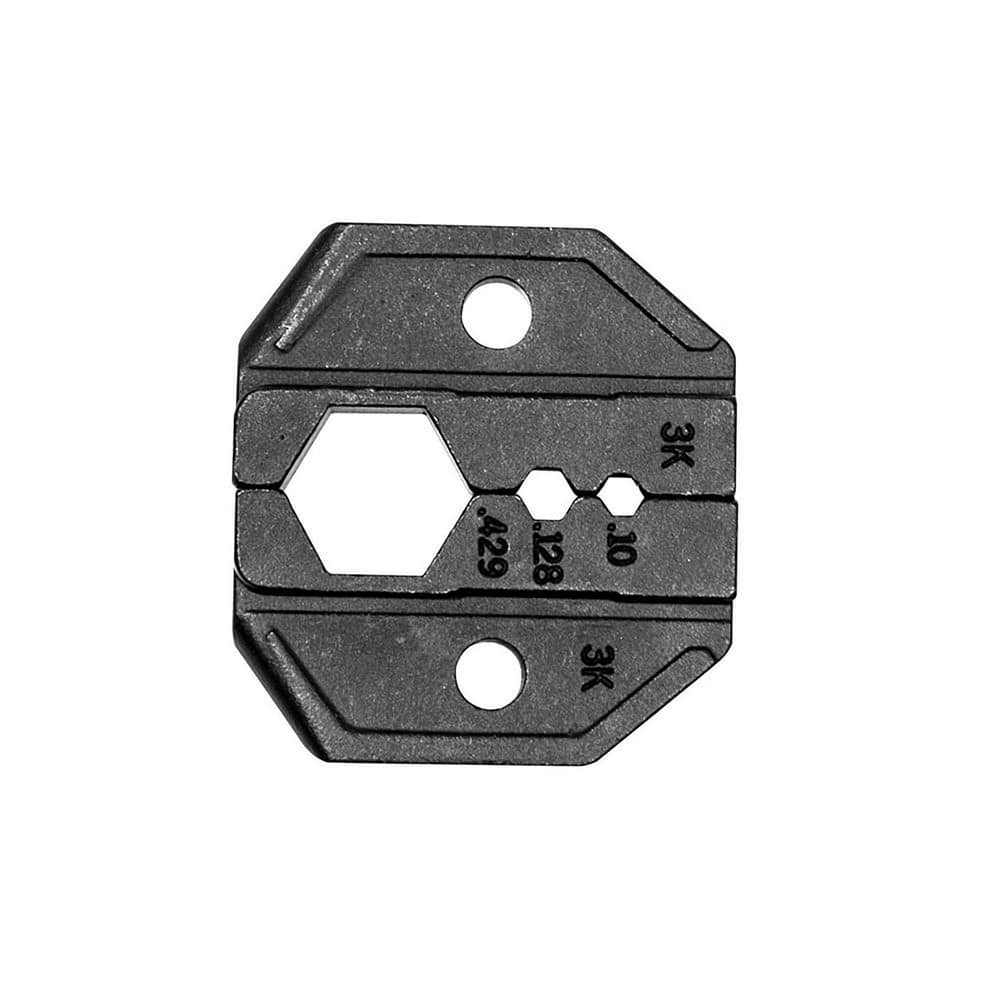 Crimper Dies, Tool Type: Crimper Die Set , Size: RG-8/11, RG -174, RG-17 , Color: Black  MPN:VDV211-043