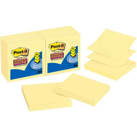 Pop-Up Notes Super Sticky 3 x 3 Canary Yellow 12/PK R33012SSCY