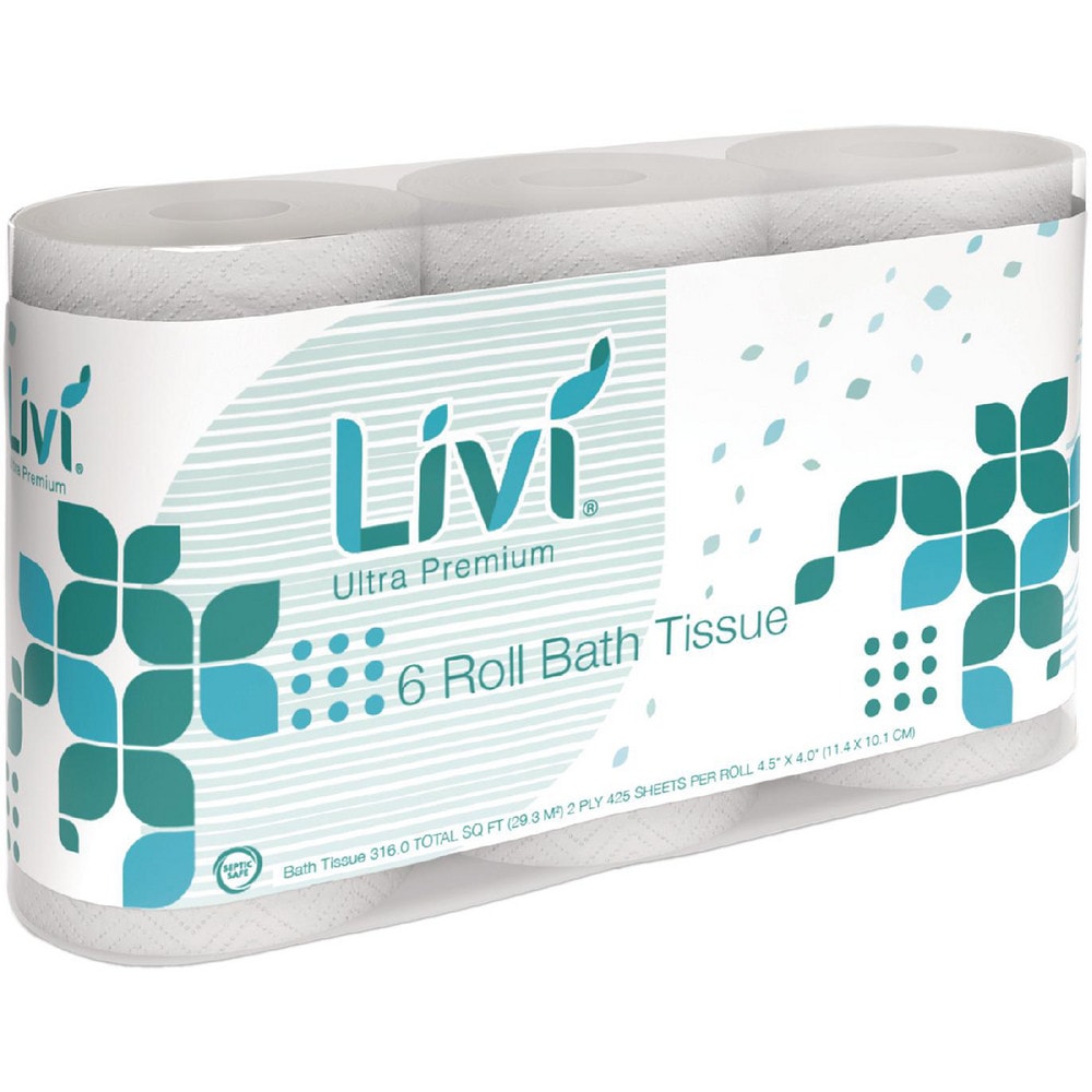 Toilet Tissue, Form: Standard Roll , Type: Regular Roll Bath Tissues , Recycled Fiber: No , Ply: 2 , Dispenser Compatibility: Universal  MPN:SOL292101