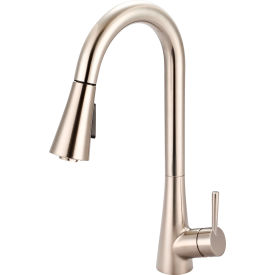 Olympia i2 K-5020-BN Single Lever Pull-Down Kitchen Faucet PVD Brushed Nickel K-5020-BN