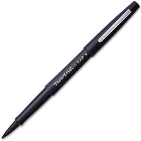 Paper Mate® Porous Point Flair Pen Black Barrel/Ink12/PK 8430152