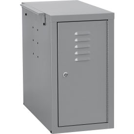 GoVets™ Security Computer CPU Enclosed Cabinet Side Car Dark Gray 700GY253