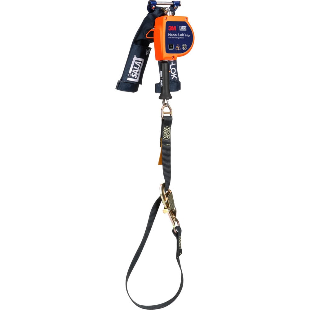 Self-Retracting Lanyards, Lifelines & Fall Limiters, Length (Feet): 9.000 , Housing Material: Thermoplastic , Unit Connector: None , Extended Length: 9.00ft  MPN:7012828697