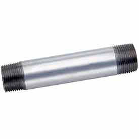 1-1/4 In X Close Galvanized Steel Pipe Nipple 150 PSI Lead Free 0831028204