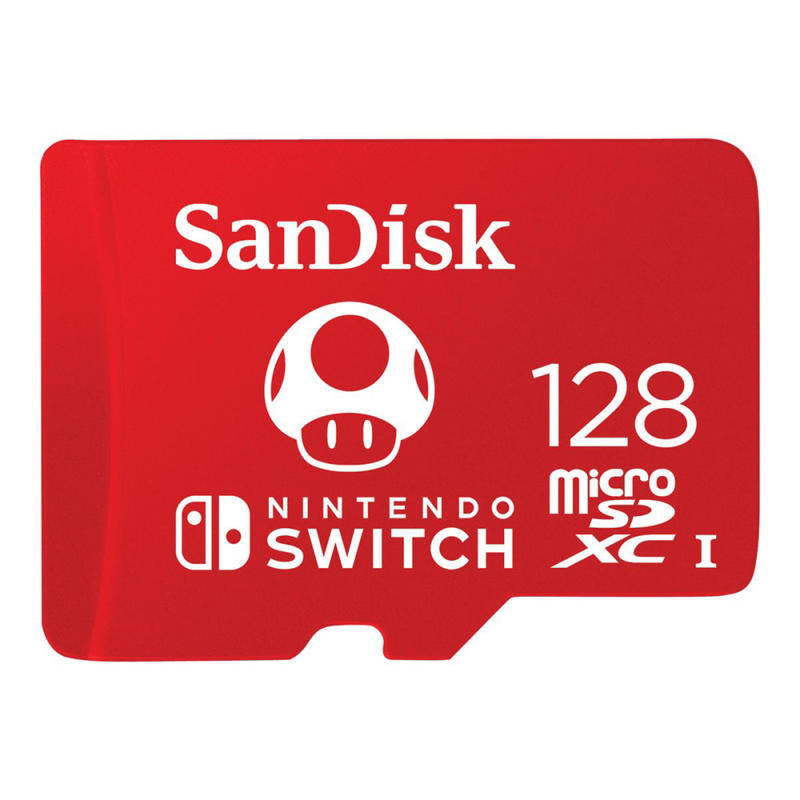 SanDisk microSDXC Memory Card for Nintendo Switch, 128GB (Min Order Qty 3) MPN:SDSQXBO-128G-ANCZA