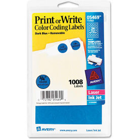 Avery® Print or Write Removable Color-Coding Labels 3/4