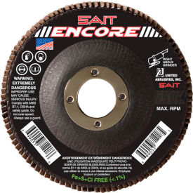 United Abrasives - Sait 71208 Encore Flap Disc T27 Encore 4-1/2