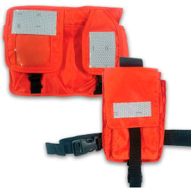 Datrex Pocket For Commercial Work Vest Polyester Orange Pack of 2 DXWVVPJ