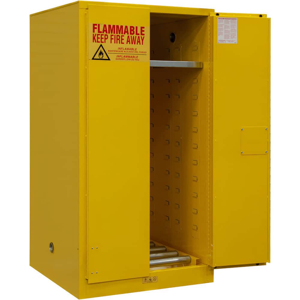 Safety Cabinets, Door Type: Manual Closing , Hazardous Chemical Type: Non-Combustible , Cabinet Style: Double Wall , Adjustable Shelves: Yes  MPN:1055MDSR-50