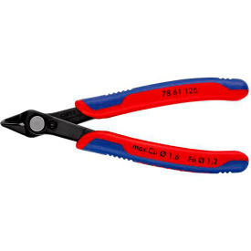 Knipex® Electronics Super Knips® Cutter W/ Multi Component Handle 78 61 125