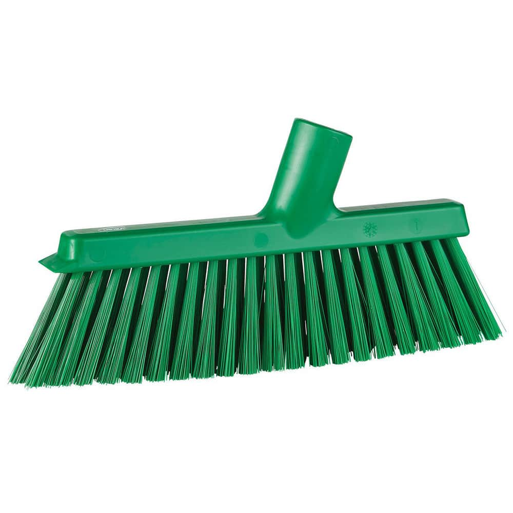 Angled Brooms, Handle Connection Type: Threaded , Brush Width (Decimal Inch): 1.2 , Bristle Material: Polyester , Bristle Length (Inch): 2  MPN:31032