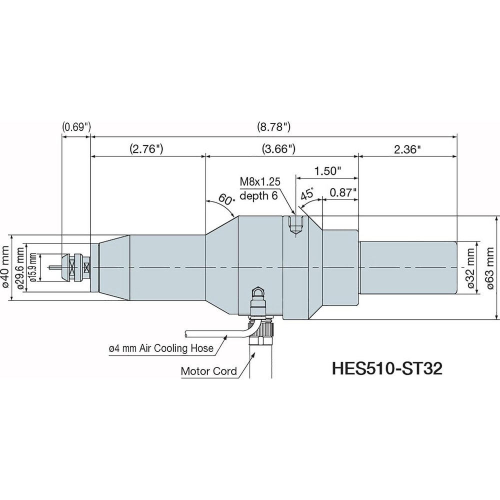 Electric High-Speed Spindles, Brushless Motor: Yes , Automatic Tool Changeable: Yes  MPN:7899