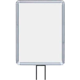 Lavi Industries Vertical Fixed Sign Frame 50-1131F7V/CL 11