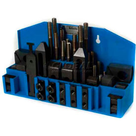 Import 52 Pc Step Block & Clamp Set W/Fitted Rack 1/2