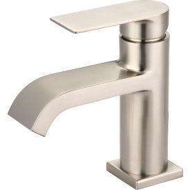 Olympia i4 L-6093-BN Single Lever Bathroom Faucet with Touch Drown Drain PVD Brushed Nickel L-6093-BN