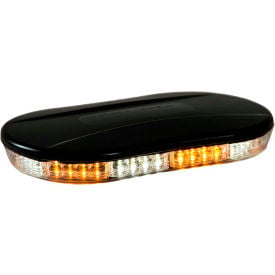 Buyers Amber/Clear Oval Mini Light Bar With 40 LED - 9.875 x 6.75 x 1.625 Inch - 8891082 8891082