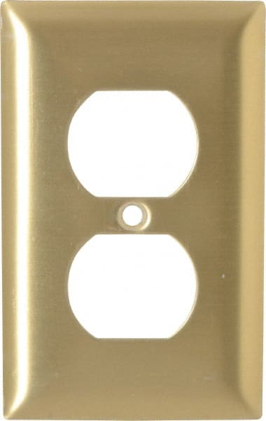 1 Gang, 4-1/2 Inch Long x 2.78 Inch Wide, Standard Outlet Wall Plate MPN:SB8