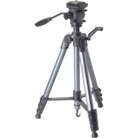 Carson The Rock Series 3-Way Panhead Aluminum Lightweight Tripod with Carrying Case 65.1