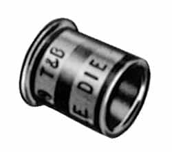 12 to 8 (Solid) & 8 to 2 (Strand) AWG Bullet Connector MPN:54625-TB