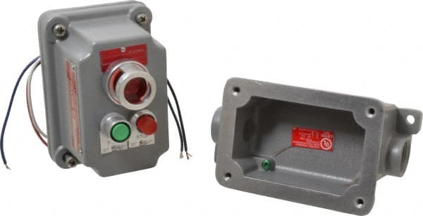 Push-Button Control Station: Momentary, NO/NC, Start & Stop MPN:FXCS-5A15 SU117