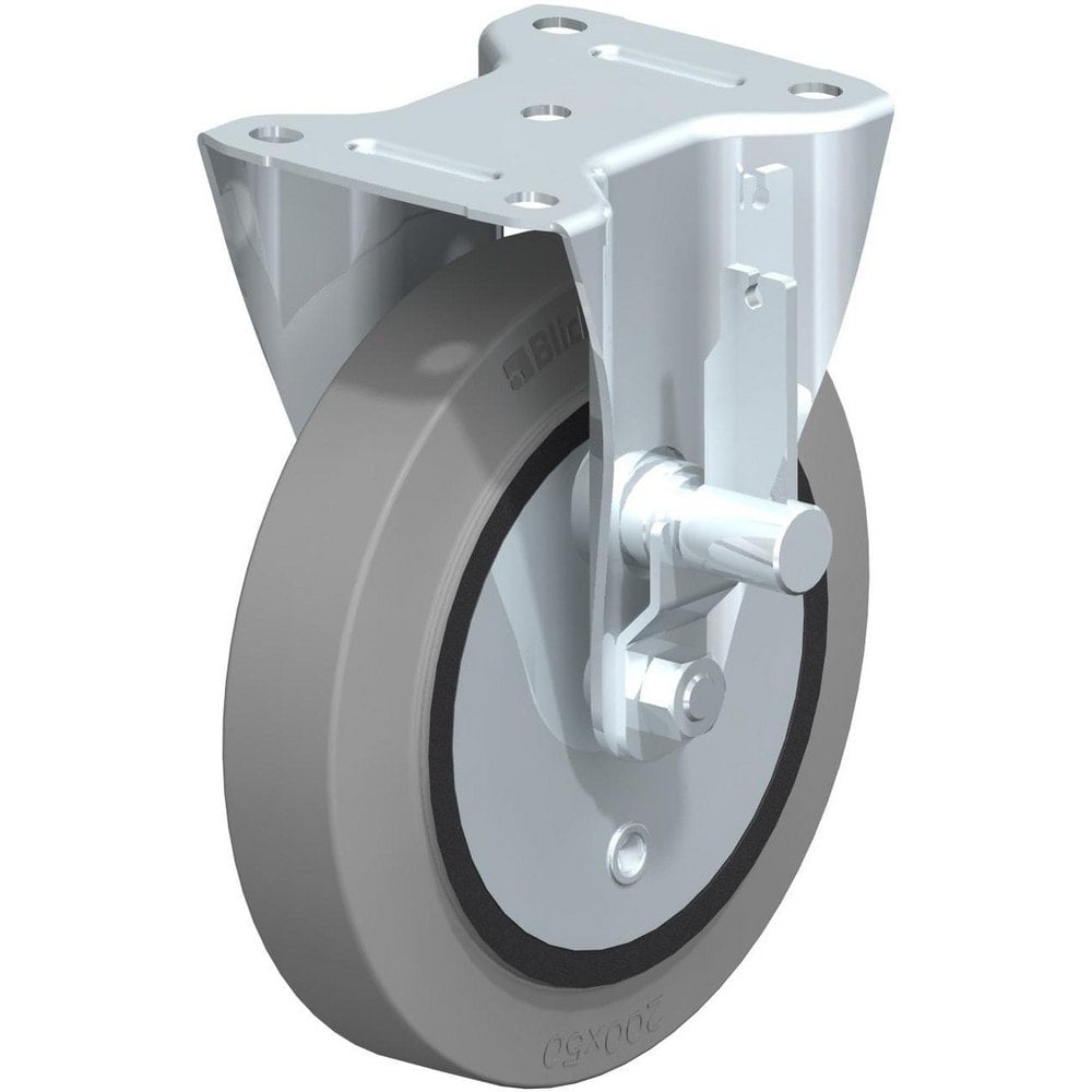 Top Plate Casters, Mount Type: Plate , Number of Wheels: 1.000 , Wheel Diameter (Inch): 8 , Wheel Material: Polyurethane , Wheel Width (Inch): 2  MPN:932174